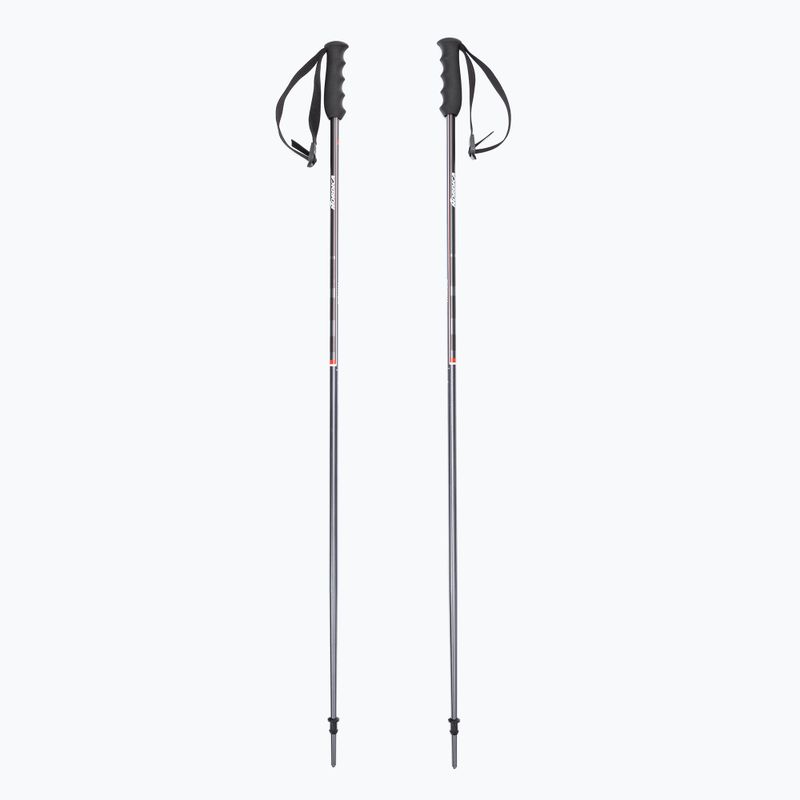 Ски палки Nordica ALPINE TI 16 MM сиво-червени 0B080800001