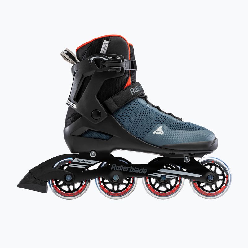 Мъжки ролери Rollerblade Sirio 80 orion blue/spicy orange 2