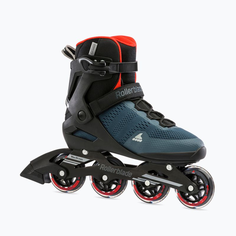 Мъжки ролери Rollerblade Sirio 80 orion blue/spicy orange 4