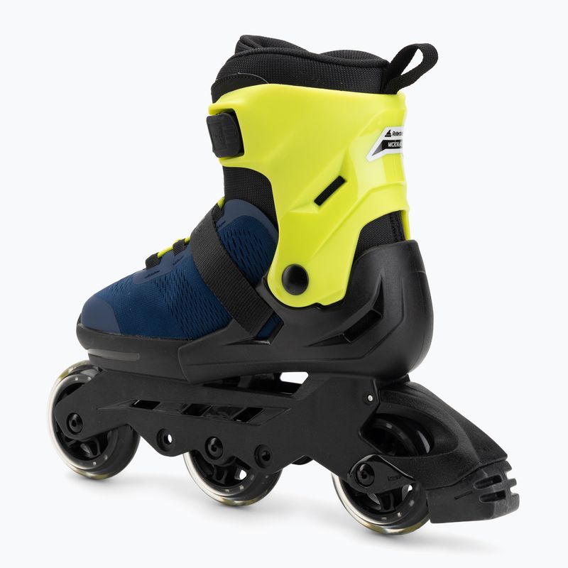 Детски ролери Rollerblade Microblade 3WD Jr blue royal/lime 3