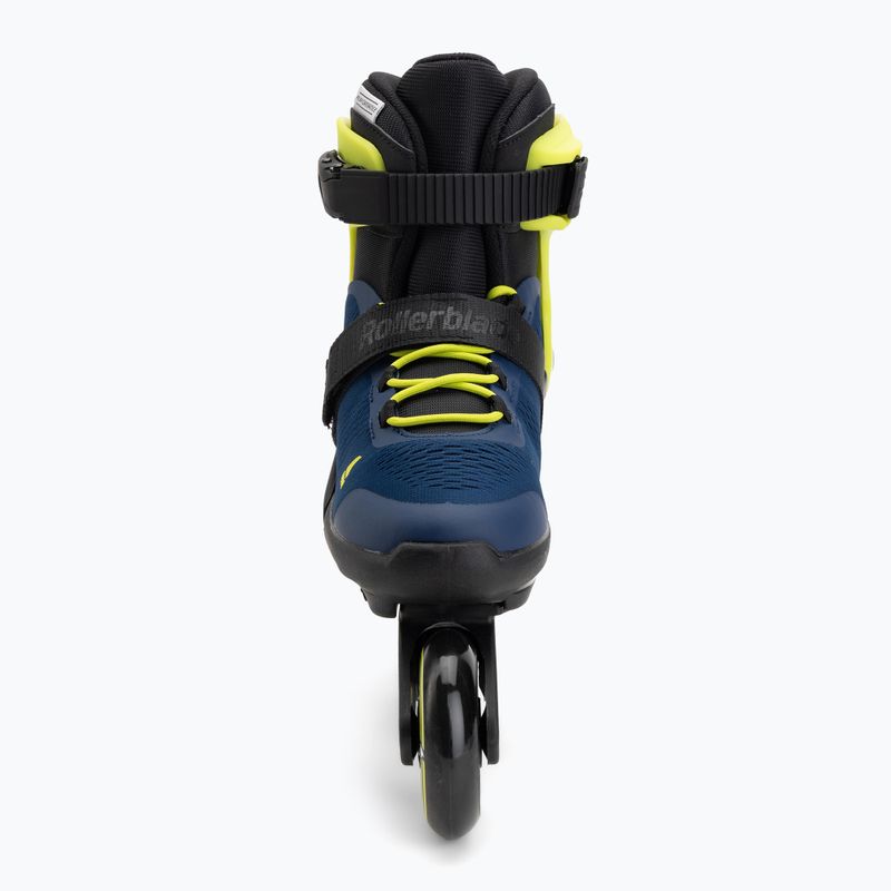Детски ролери Rollerblade Microblade 3WD Jr blue royal/lime 4