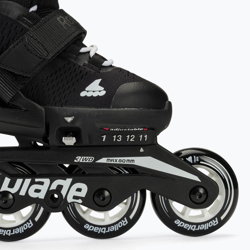 Детски ролери Rollerblade Microblade black/white 7