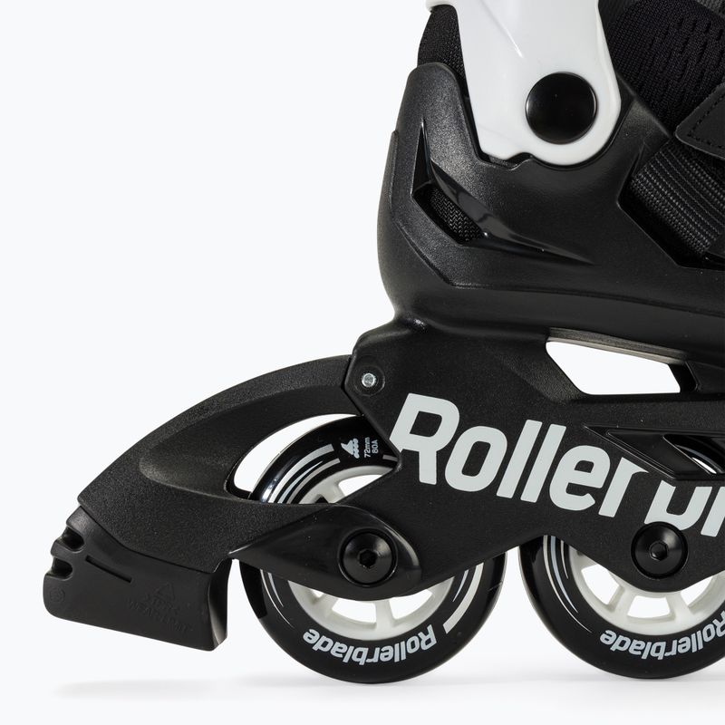 Детски ролери Rollerblade Microblade black/white 8