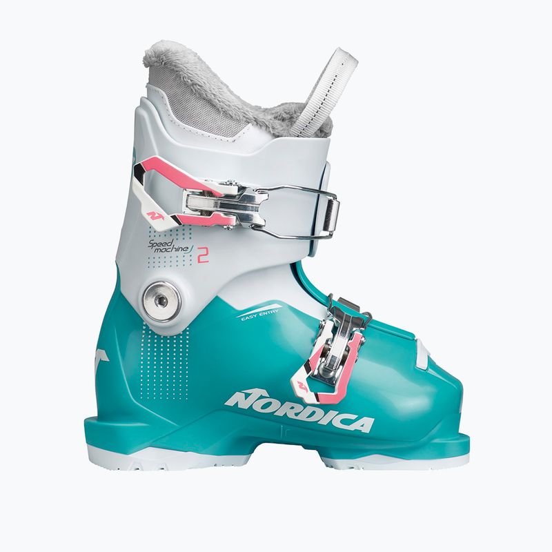 Детски ски обувки Nordica Speedmachine J2 синьо и бяло 8