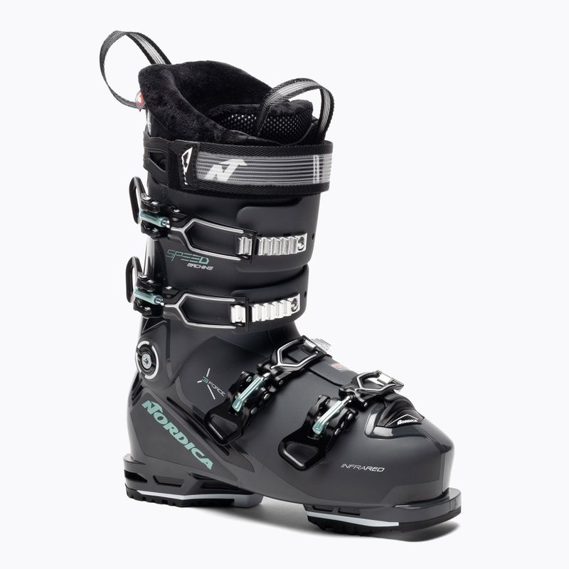 Дамски ски обувки Nordica Speedmachine 3 95 W GW anthracite/black/green