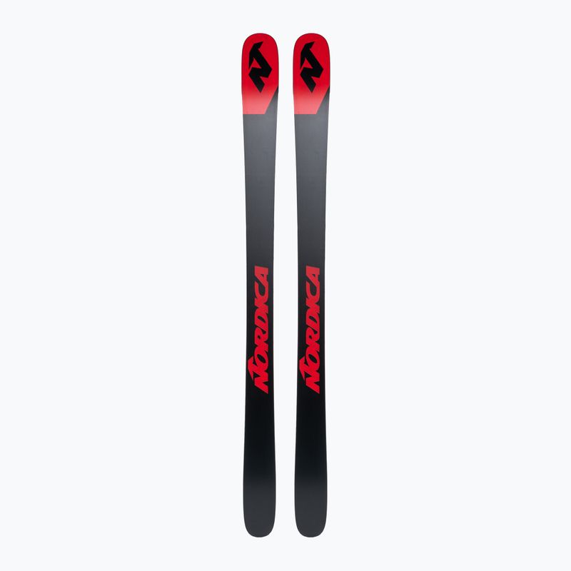 Nordica ENFORCER 94 Плоски сиво-червени ски за спускане 0A230800001 3