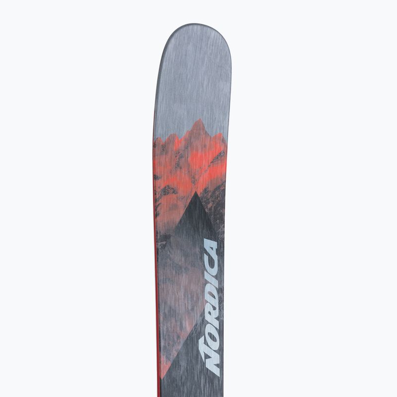 Nordica ENFORCER 94 Плоски сиво-червени ски за спускане 0A230800001 5