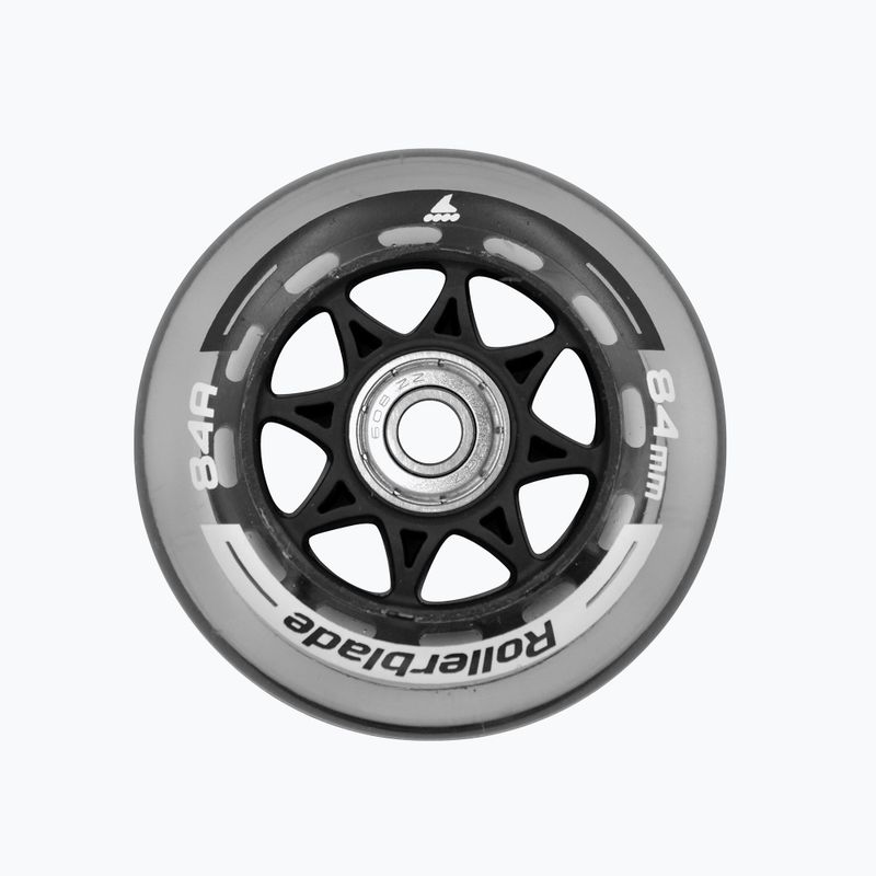 Колела за ролери XT 84MM + SG7 колела за ролери 8 бр. сиви 06953400080