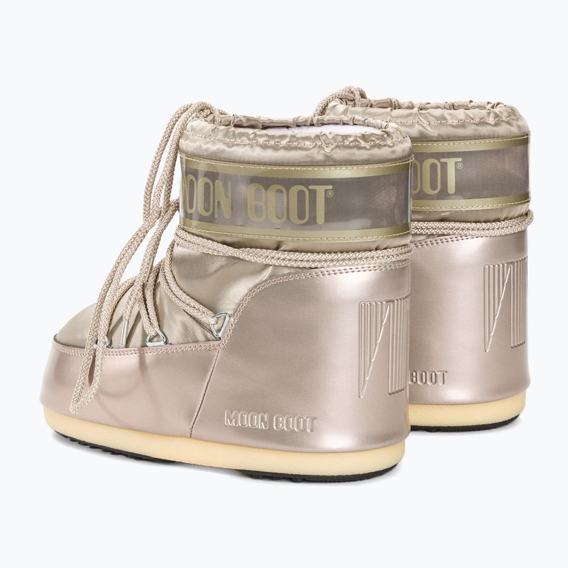 Дамски ботуши Moon Boot Icon Low Glance platinum snow boots 3
