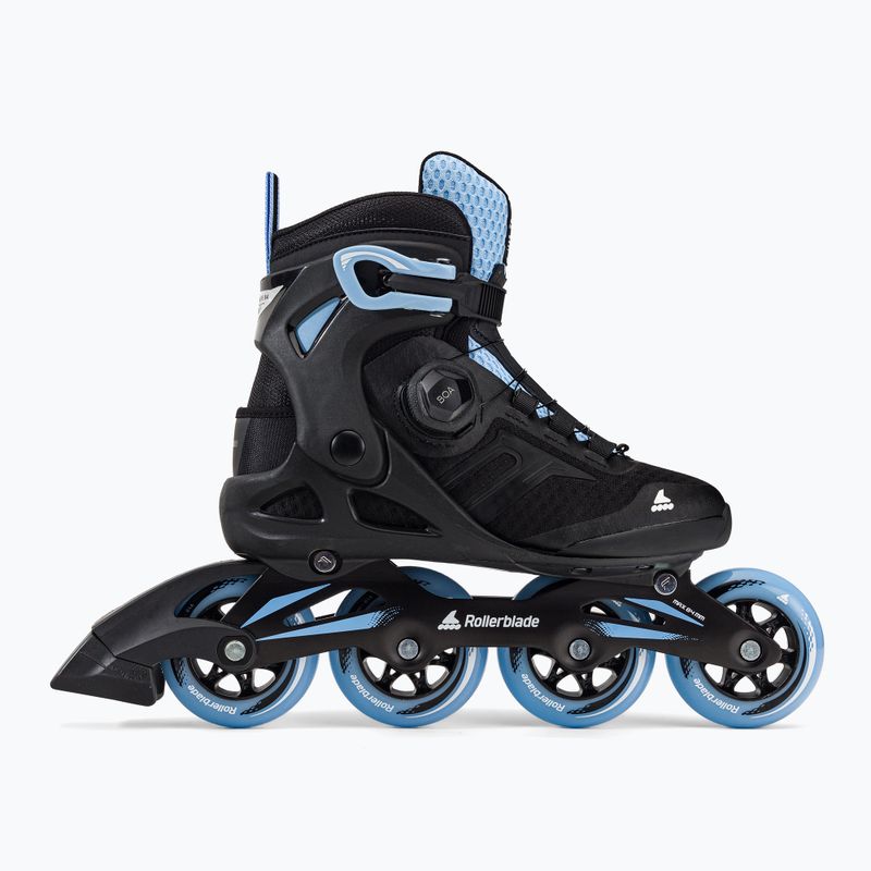 Дамски ролкови кънки Rollerblade Macroblade 84 BOA black-blue 07370700092 2
