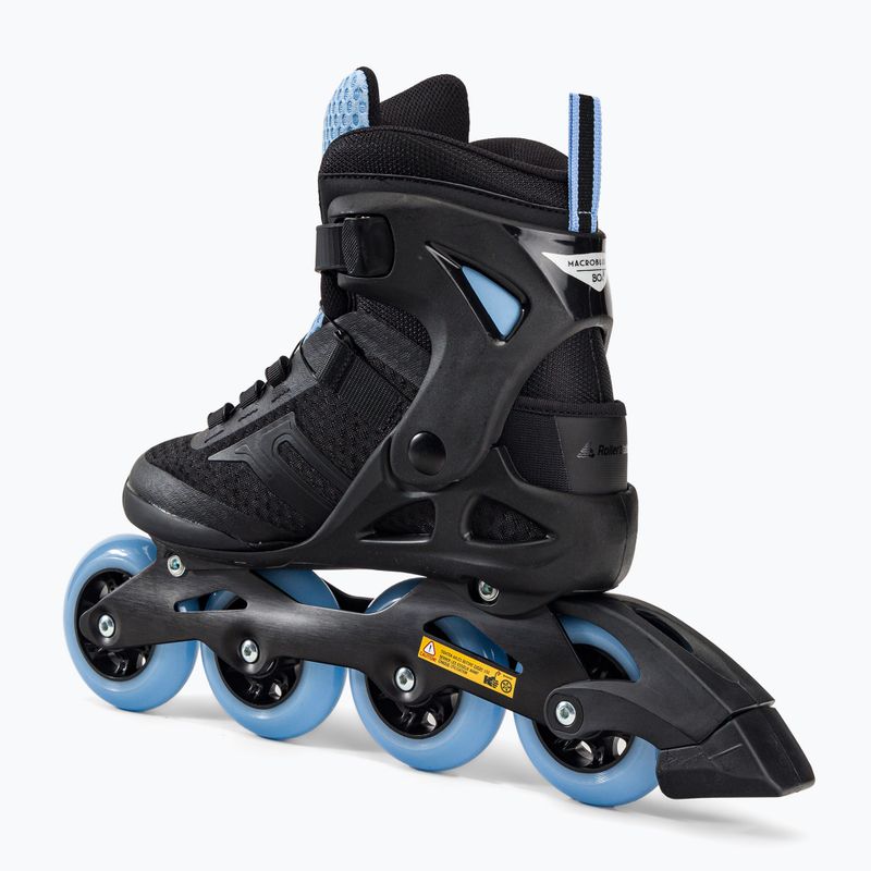 Дамски ролкови кънки Rollerblade Macroblade 84 BOA black-blue 07370700092 3