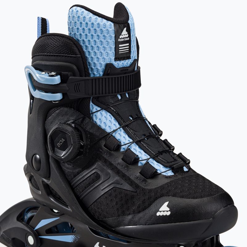 Дамски ролкови кънки Rollerblade Macroblade 84 BOA black-blue 07370700092 5