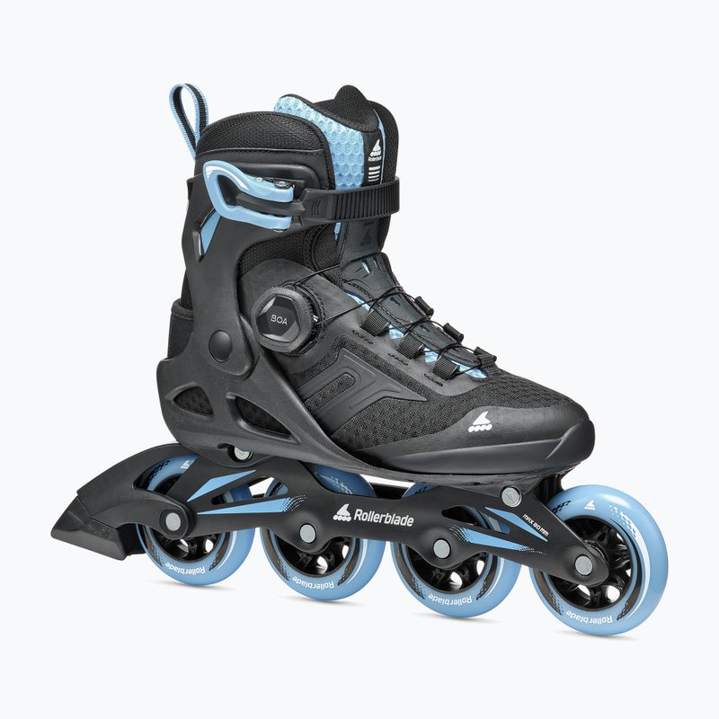 Дамски ролкови кънки Rollerblade Macroblade 84 BOA black-blue 07370700092 8