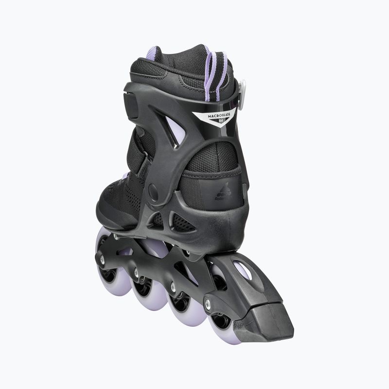 Rollerblade Macroblade 84 дамски ролкови кънки черни и лилави 07370900 11
