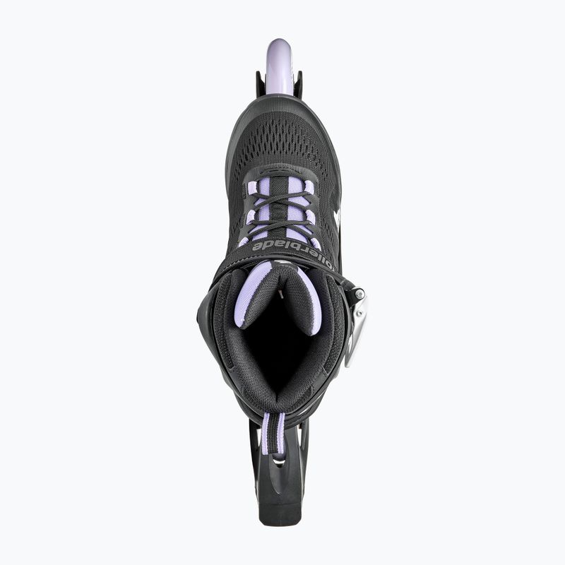 Rollerblade Macroblade 84 дамски ролкови кънки черни и лилави 07370900 12