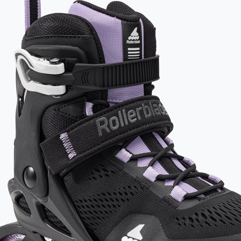 Rollerblade Macroblade 84 дамски ролкови кънки черни и лилави 07370900 5