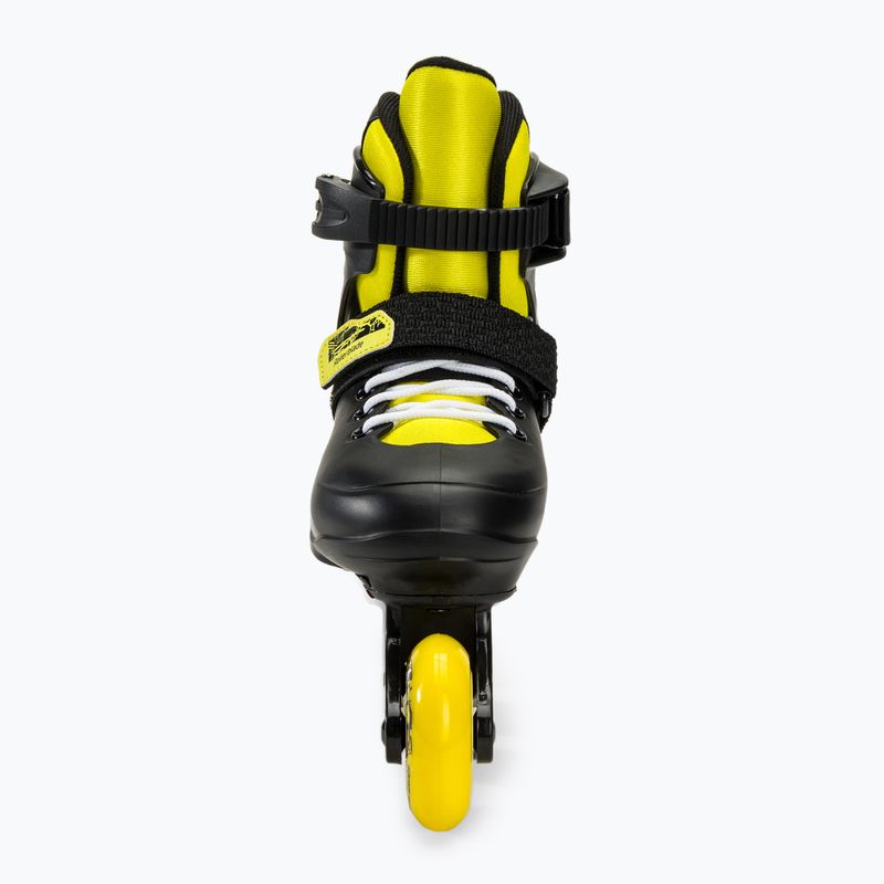 Детски ролери Rollerblade Fury black/yellow 4