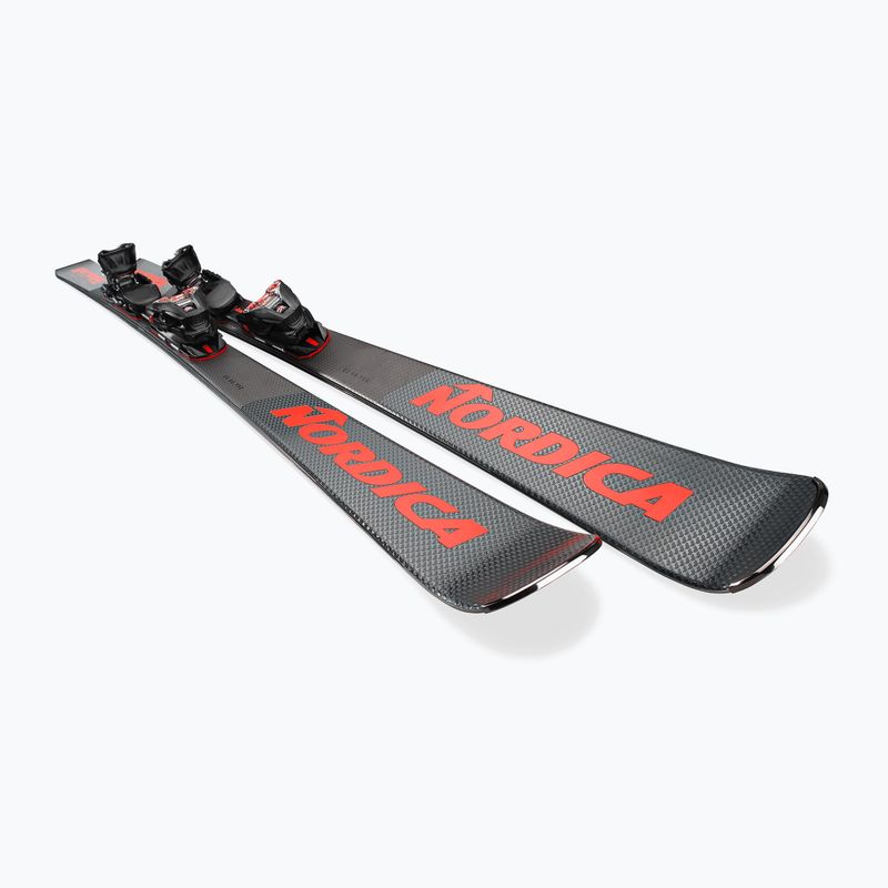 Nordica Spitfire DC 68 Pro FDT + XCELL12 FDT сиви/червени ски за спускане 7