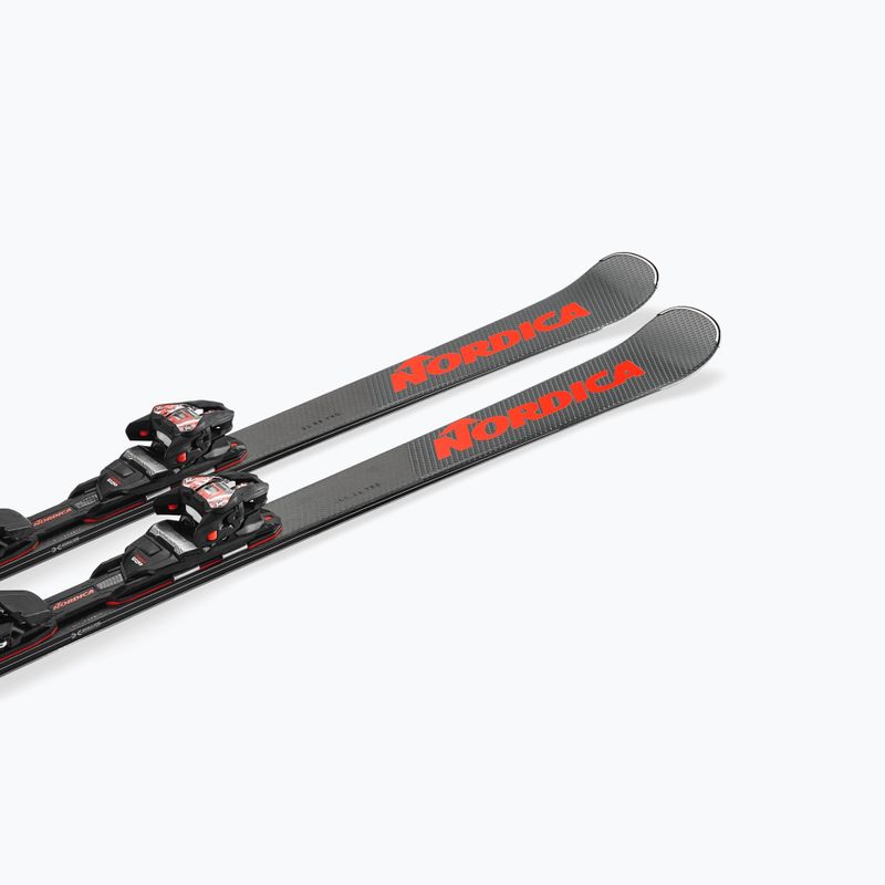 Nordica Spitfire DC 68 Pro FDT + XCELL12 FDT сиви/червени ски за спускане 10