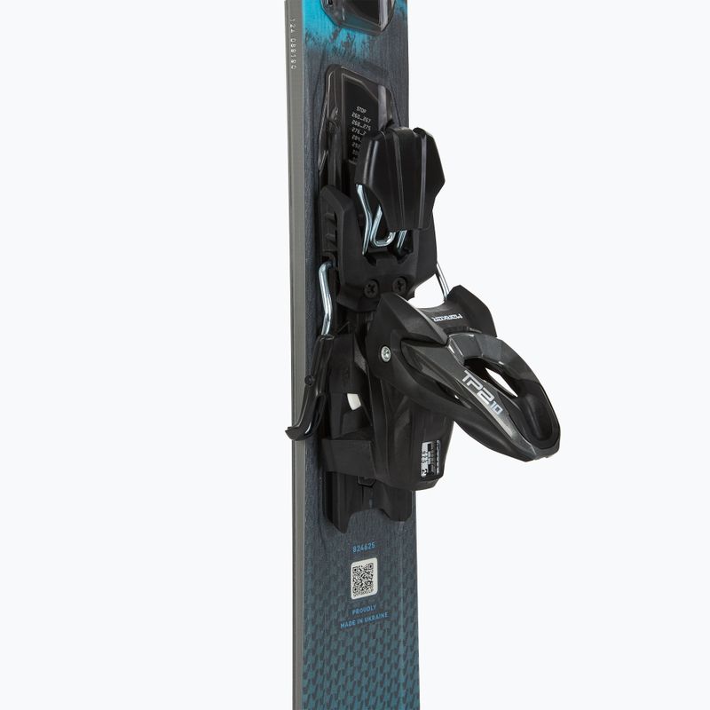 Дамски пистови ски Nordica Wild Belle 78 + автомати TP2COMP10 FDT anthrazite/aqua 5