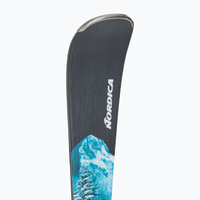Дамски пистови ски Nordica Wild Belle 78 + автомати TP2COMP10 FDT anthrazite/aqua 6