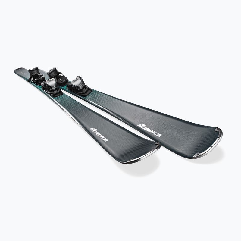 Дамски ски за спускане Nordica Belle 73 + TP2 COMP10 FDT grey/aqua 2