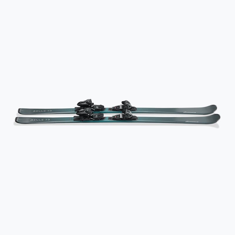 Дамски ски за спускане Nordica Belle 73 + TP2 COMP10 FDT grey/aqua 4