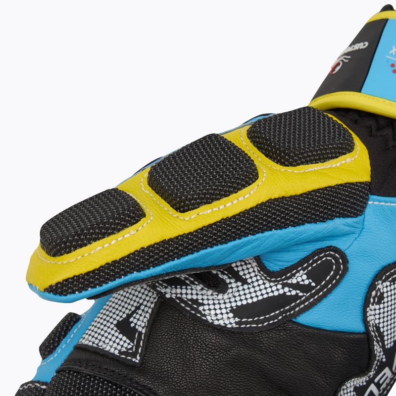 Скиорски ръкавици Level Worldcup CF Mitt yellow/blue 5