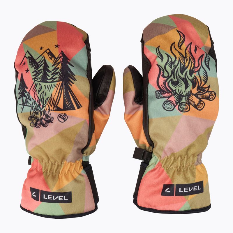 Скиорски ръкавици Level Vertigo Pro Mitt black/camo 2