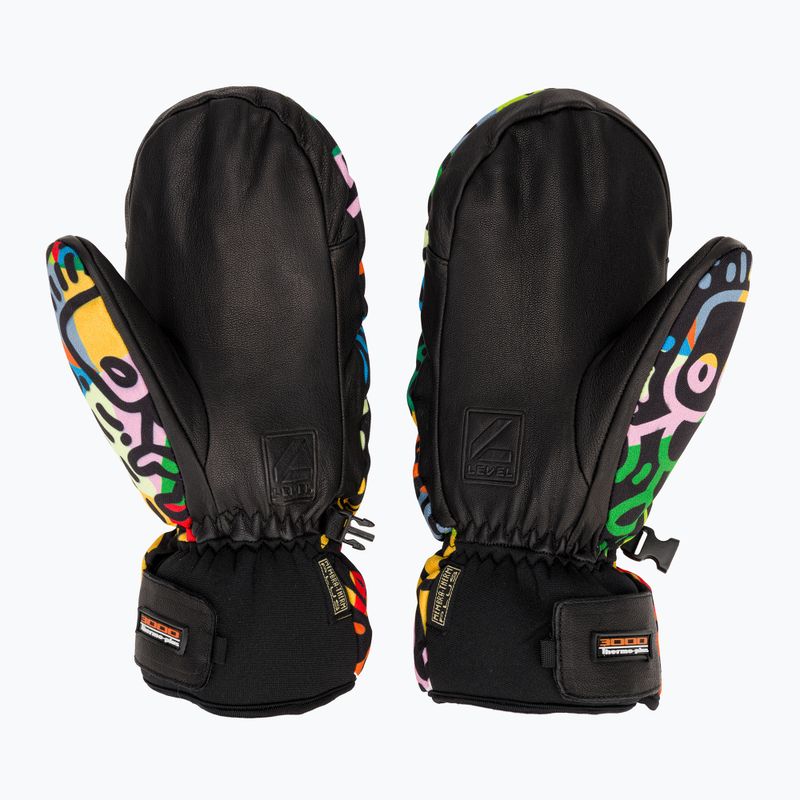 Детски скиорски ръкавици Level Vertigo Mitt Teen pattern 3