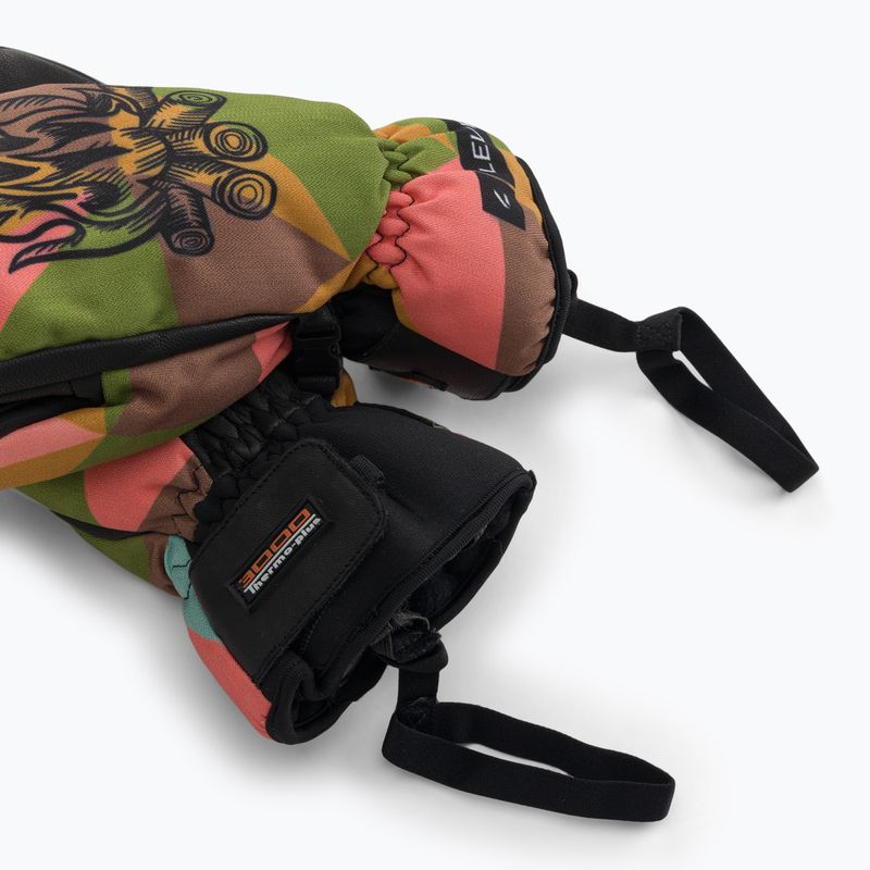 Детски скиорски ръкавици Level Vertigo Mitt Teen wood 7