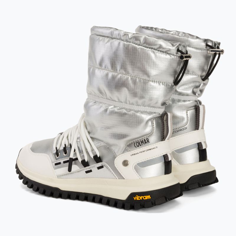 Дамски ботуши за сняг Colmar Warmer Freeze silver/white 3