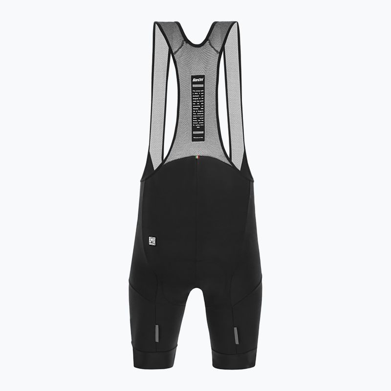 Santini Karma Delta мъжки къси панталони за колоездене черни 1S1075GIT 2