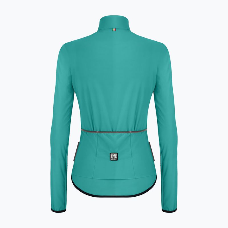 Дамско яке за колоездене Santini Nebula Puro blue 2W332L75NEBULPUROACS 2