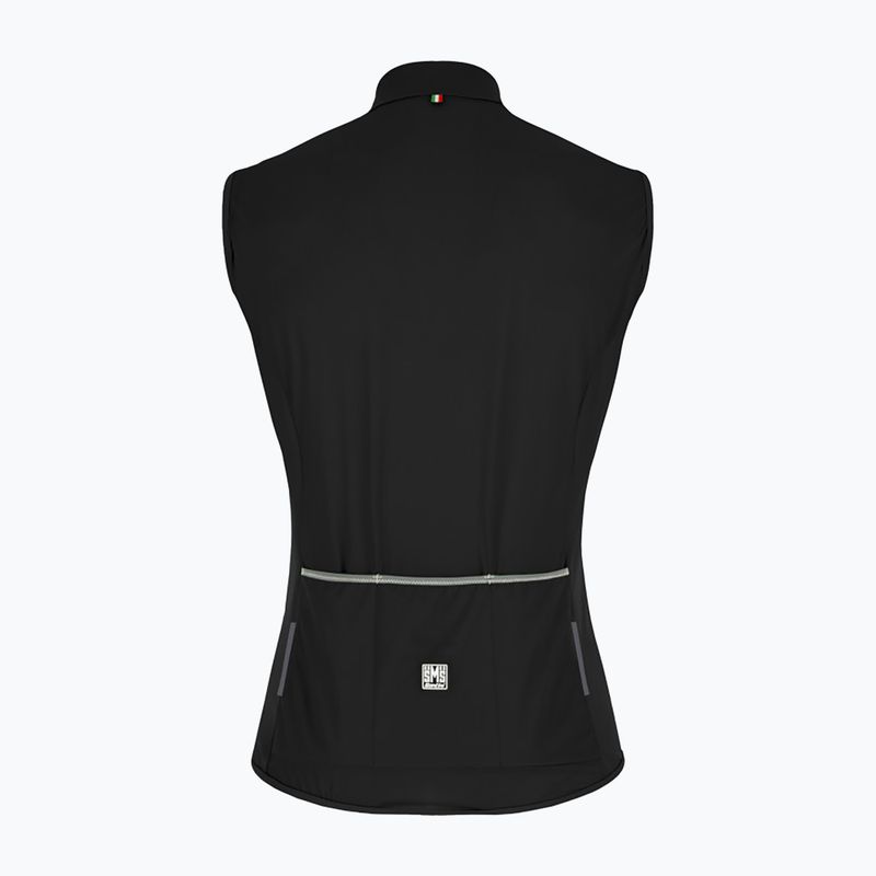 Дамска велосипедна жилетка Santini Nebula Puro black 2W542L75NEBULPURONES 2