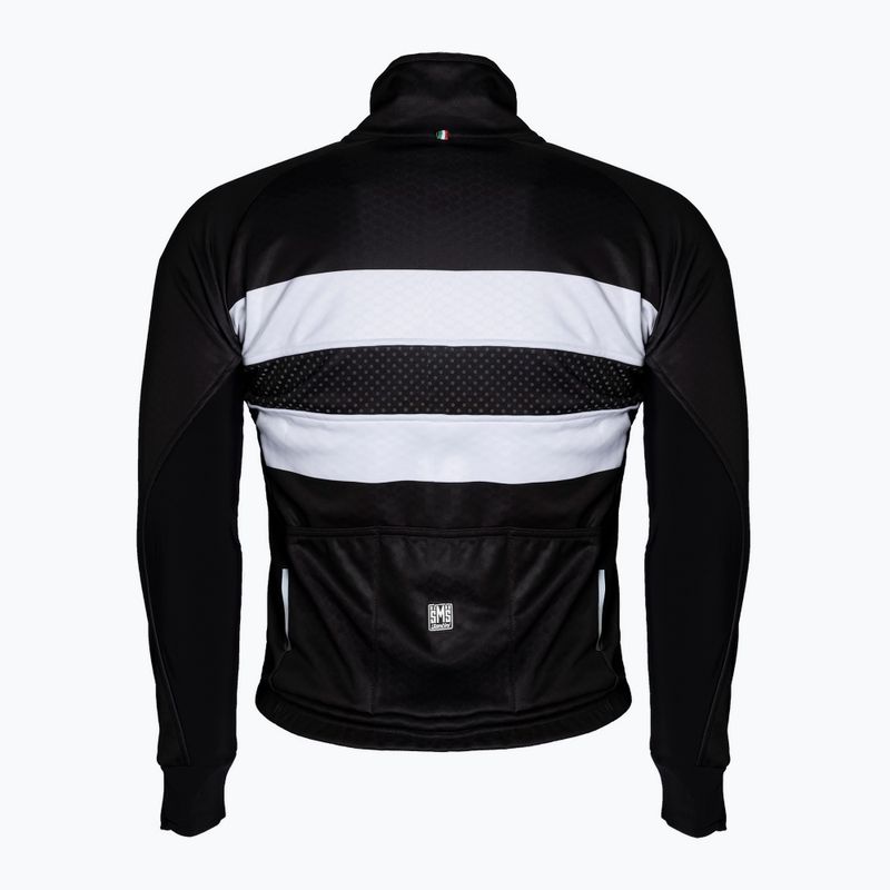 Мъжко яке за колоездене Santini Colore Bengal black 2W50775COLORBENGNE 2