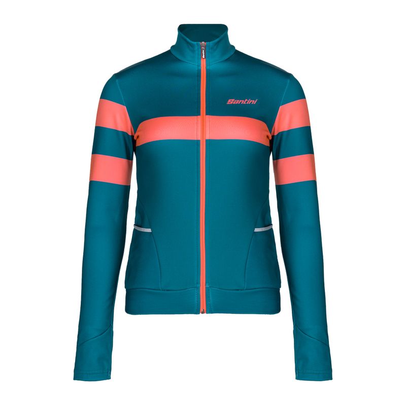 Дамско яке за колоездене Santini Coral Bengal green 2W216175CORALBENGTE
