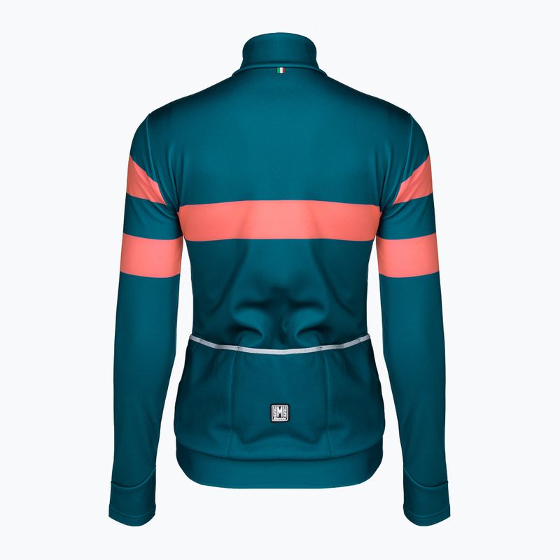 Дамско яке за колоездене Santini Coral Bengal green 2W216175CORALBENGTE 2