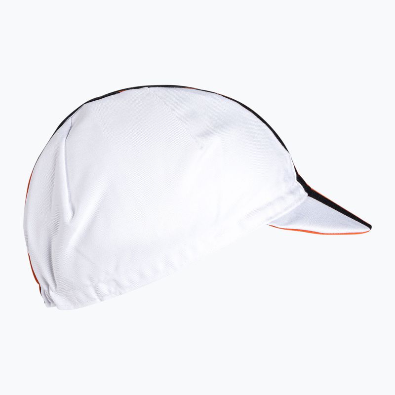 Santini Bengal колоездачна шапка бяла 2S460COTBENGBIUNI 3