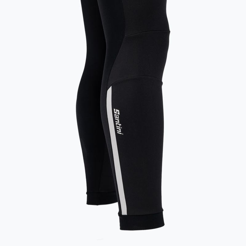 Мъжки чорапогащи Santini Guarn Nimbus Bib Tights black 3W1190GITGUARDNIMB панталони за колоездене 4