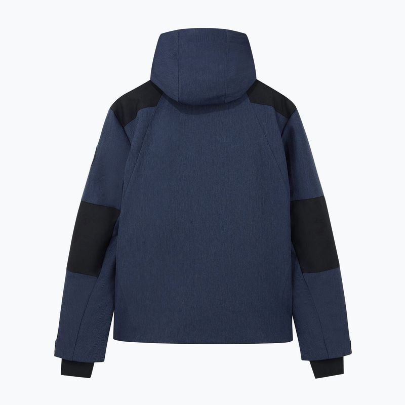 Мъжко скиорско яке EA7 Emporio Armani Elitary Fashion fancy blue herringbo 6