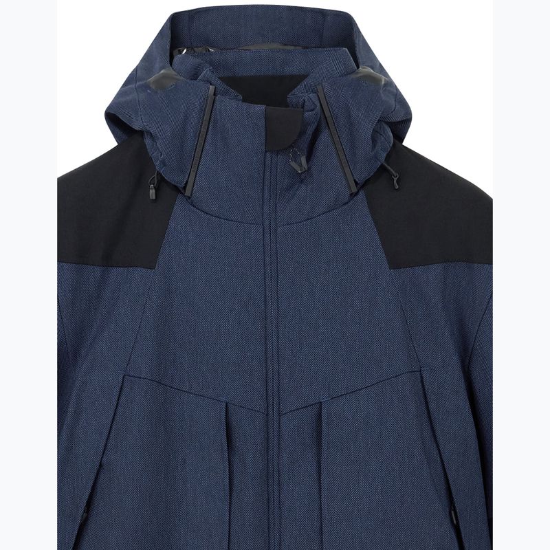 Мъжко скиорско яке EA7 Emporio Armani Elitary Fashion fancy blue herringbo 7