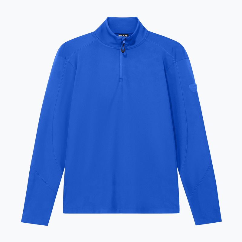 Мъжки скиорски суитшърт EA7 Emporio Armani Pure Powerstretch T-Top Half Zip new royal 6