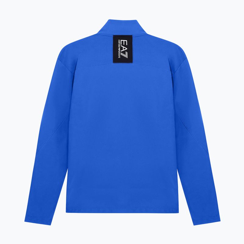 Мъжки скиорски суитшърт EA7 Emporio Armani Pure Powerstretch T-Top Half Zip new royal 7