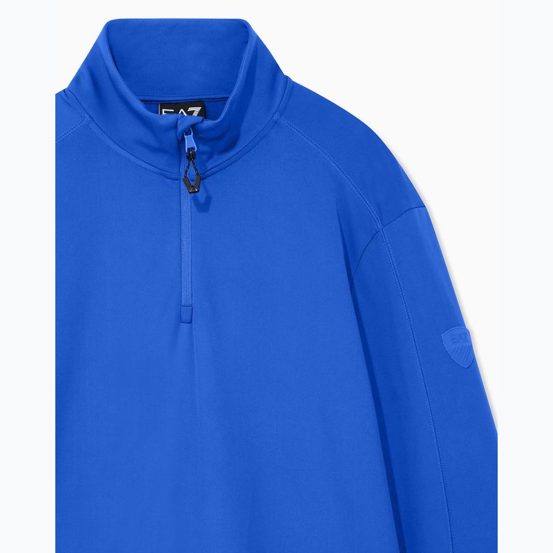 Мъжки скиорски суитшърт EA7 Emporio Armani Pure Powerstretch T-Top Half Zip new royal 8