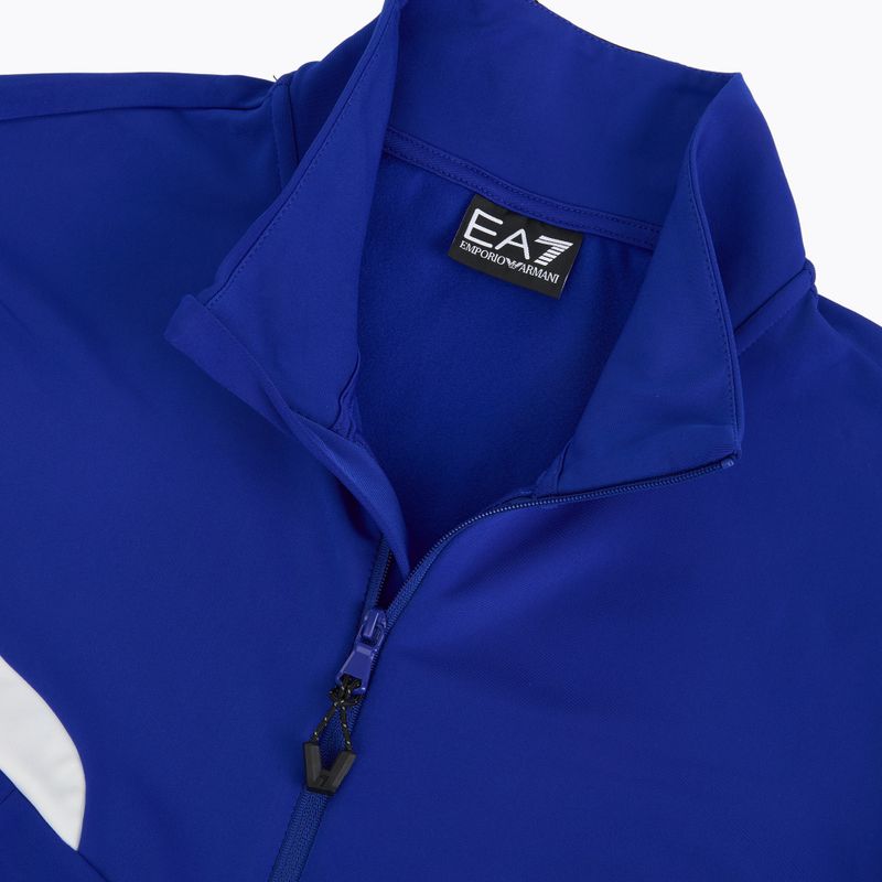 Мъжки скиорски суитшърт EA7 Emporio Armani Pure Powerstretch T-Top Full Zip new royal 3