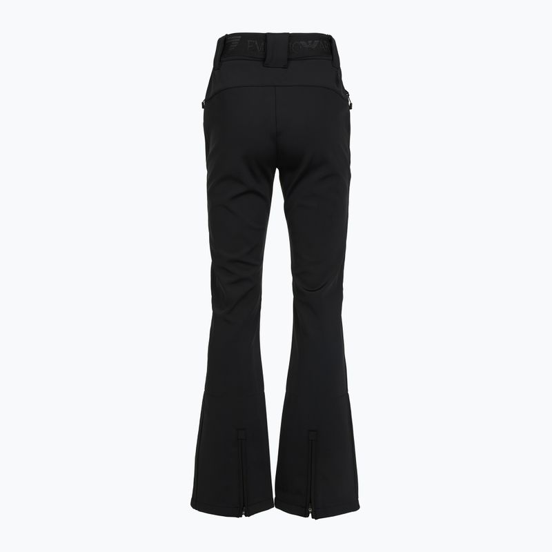 Дамски скиорски панталони EA7 Emporio Armani Pure Softshell Waisted black 2