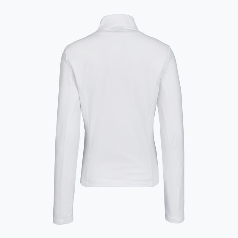 Дамски скиорски суитшърт EA7 Emporio Armani Pure Powerstretch T-Top Half Zip white 2