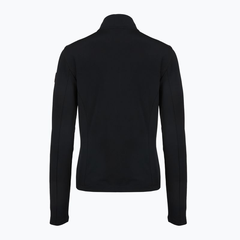 Дамски скиорски суитшърт EA7 Emporio Armani Pure Powerstretch T-Top Half Zip black 2
