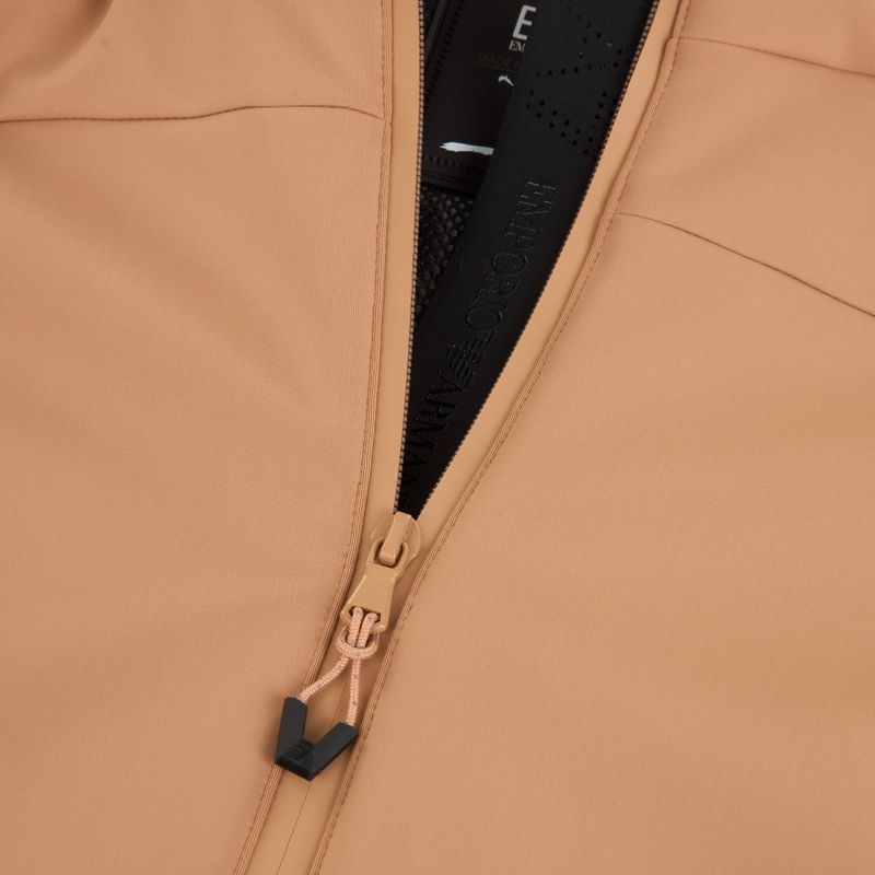 Дамско скиорско яке EA7 Emporio Armani Pure Softshell mocha mousse 4